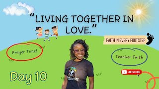 10 Days of Prayer for Kids 2024  Day 10 Teacher Faith [upl. by Kosse]