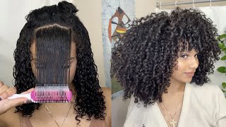 How To Denman Wash n Go Routine for Defined Curls [upl. by Annola]