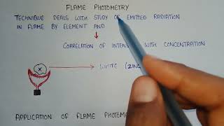 Flame photometry definition  applications of flame photometry  instrumental method of analysis [upl. by Nylarak471]