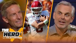 Oklahoma pulls off the upset vs Texas Oregon takes on Washington Joel Klatts Top 10  THE HERD [upl. by Neevan838]