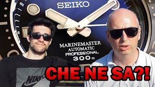 Stefano Cecchini che ne sa Seiko MarineMaster [upl. by Ydnys]