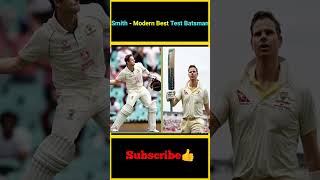 Smith  Modern Best Test Batsman  factsmaavalite stevesmith smith modernbatsman bestbatsman [upl. by Cummine]