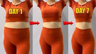 Fast Exercises Routine for a Flatter Stomach l Lose 2 Inch of Waist in 7 Days [upl. by Ssepmet]