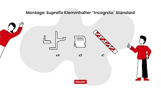 Schuette® Plissee ohne Bohren Suprafix Klemmhalter “Incognitoquot Montage [upl. by Jovita]