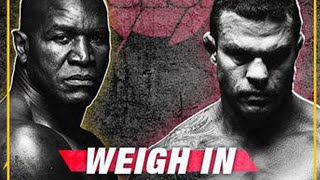 Triller Fight Club  Legends II Holyfield vs Belfort official weighins  LIVE [upl. by Shandie]