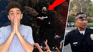 The Fouseytube event went VERY wrong COPS INVOLVED [upl. by Aisereht370]