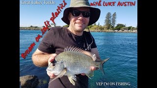 Land Based Bream Fishing with Soft Plastics [upl. by Terese]