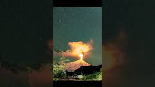 Villarrica Volcano erruption  shortsfeed facts shorts volcano volcanology [upl. by Eide807]