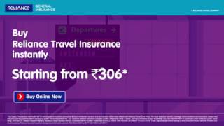 Reliance Travel Insurance Missed or Delayed Flight [upl. by Naji108]