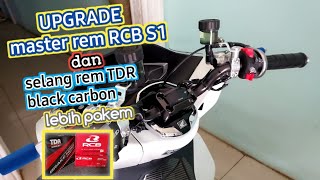 master rem rcb s1 pcx 160  selang rem TDR black carbon [upl. by Adnalu707]