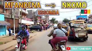 Yaoundé De Mfandena à Nkomo par Essos et Biteng  Trajet Cameroun [upl. by Assirol566]