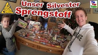 Unser Silvester Sprengstoff von Aldi LIDL und REAL  Pyrologen Feuerwerk Sortiment TipTapTube [upl. by Mcnutt]