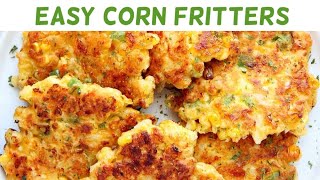 How To Make Old Fashioned Corn Fritters  Corn Fritters Recipe  Jiffy Mix [upl. by Domph450]