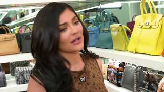 Kylie Jenner My Purse Closet Tour [upl. by Kiker]