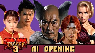 Tekken 3 opening as movie stills  generated with AI [upl. by Yukio]