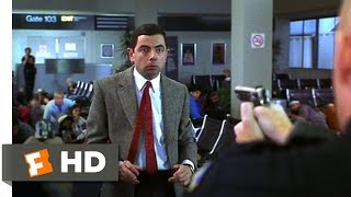 Bean 312 Movie CLIP  Airport Police Chase 1997 HD [upl. by Yenahpets]