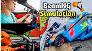 Jack Dohertys McLaren crash BeamNGdrive Simulation [upl. by Aneej300]