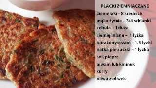 Placki ziemniaczane Bez jajka VegeVlog [upl. by Lorenza895]