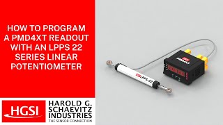 How to Program PMD4XT Readout with LPPS 22 Series Linear Potentiometer [upl. by Kosak]