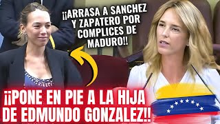 CAYETANA pone EN PIE a la HIJA de EDMUNDO GONZÁLEZ 🔥¡AL ARRASAR A SÁNCHEZ Y ZAPATERO POR VENEZUELA🔥 [upl. by Nillok]