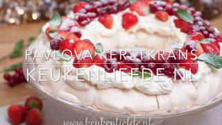 Pavlova kerstkrans [upl. by Nate]