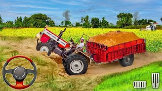 Tractor Wala Cartoontractor trolleyandroid gameplay 😈 gaming video [upl. by Arny]