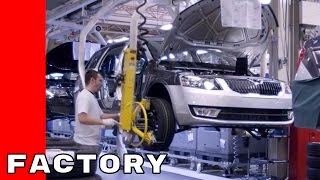 Skoda Octavia Production Assembly Factory [upl. by Genesia]