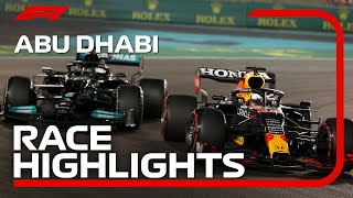 Race Highlights  2021 Abu Dhabi Grand Prix [upl. by Holna798]