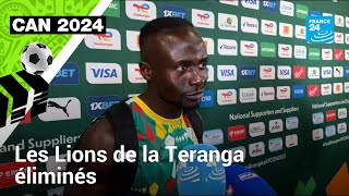 CAN 2024  quotOn a perdu le football est cruelquot  les Lions de la Teranga éliminés par les Eléphants [upl. by Spenser]