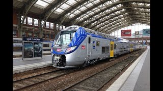 Cab ride REGIO 2 N entre LENS et LILLE via héninBeaumont [upl. by Lennad]