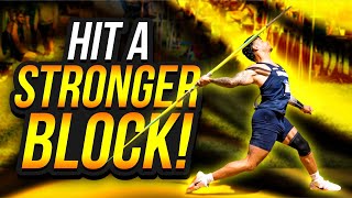 The BEST Javelin drills to hit a stronger block leg [upl. by Maleki]