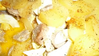 Grandma Matilda Cooking Hungarian Rakott Burgonya Part 1 [upl. by Ysied]