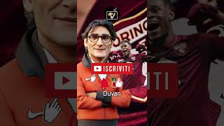 Vanoli punta su Duvan inter torino vanoli zapata calcioitaliano seriea [upl. by Gleda]