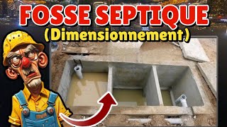 fosse septique dimensionnement [upl. by Moulton]