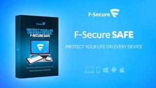 FSecure SAFE  Protect your life on every device [upl. by Eicyak959]