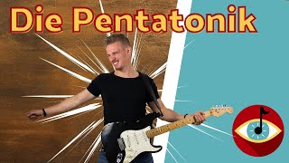 PENTATONIK in Dur und Moll Eine der häufigsten Tonleitern in Rock und Popmusik [upl. by Albina]