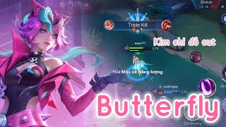 Butterfly tích 2 ulti nhảy liên tục xé loz Ad  Build đồ đi rừng siêu nhiều dame tayliênquânmobile [upl. by Anilehs]