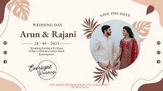 Arun amp Rajani Wedding Ceremony [upl. by Rossing995]