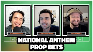 National Anthem Prop Bets for Super Bowl LVIII  The Ringer Fantasy Football Show  The Ringer [upl. by Yetty]