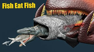 Fish eat Fish  Comparison  3D animation [upl. by Tisbe]