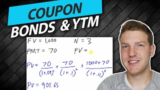 Calculate Yield to Maturity of a Coupon Bond in 2 Minutes [upl. by Sanalda977]