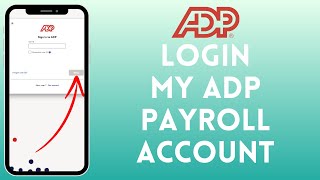 How To Login To My ADP Payroll  ADP Payroll Login 2024 [upl. by Seaman657]