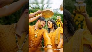 We Found the CUTEST Couple Haldi Outfit Inspirations [upl. by Aihsenal]