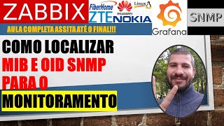 zabbix Como localizar mib e oid snmp para iniciar o monitoramento [upl. by Atselec]