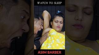 Asim Barber Neck Cracking  Heavy Oil Body Massage shorts shortvideo asimbarber massage [upl. by Nnaael969]