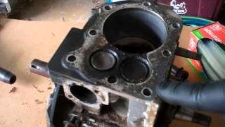 Briggs and Stratton Engine Disassembly Part 1 of 2 [upl. by Annelise]