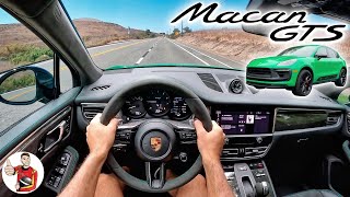 The 2022 Macan GTS is Secretly a Porsche Hot Hatchback POV Drive Review [upl. by Nnayrrehs]