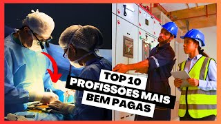 🩺Top 10 Profissões Mais Bem Pagas do Mundo💰 [upl. by Handal]