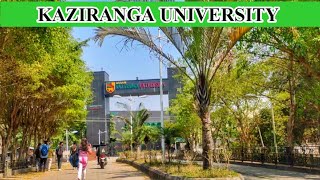 Kaziranga University Campus Tour ll Assam ll 2022 [upl. by Ahsuat]