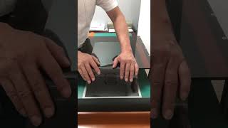 Manual Polarizer Lamination Machine  Laptop Monitor LCD Polarizer Film Laminator Applicator [upl. by Zebe]